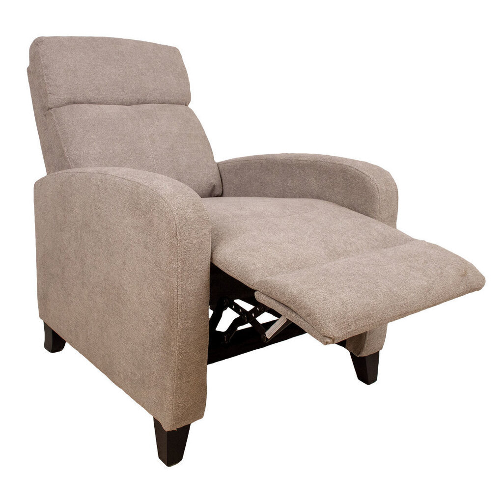 Tugitool Enigma manuaalne recliner 68x91xH100cm, beež hind ja info | Tugitoolid | hansapost.ee