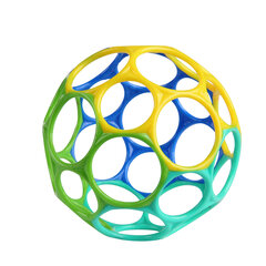 Классический мяч Oball, синий/зеленый, 12288 цена и информация | Игрушки для малышей | hansapost.ee
