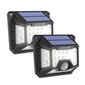 Väline LED päikeselamp Blitzwolf BW-OLT3 hämaruse ja liikumisanduriga, 1200mAh (2 tk) hind ja info | Aiavalgustid ja õuevalgustid | hansapost.ee
