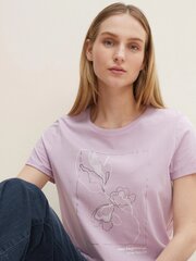 Женская футболка Tom Tailor 1030418-28804, фиолетовая цена и информация | Женские футболки | hansapost.ee