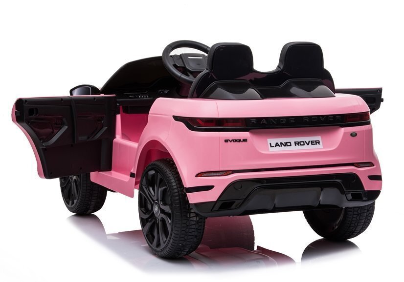 Kahekohaline elektriauto Lean Range Rover Evoque, roosa цена и информация | Laste elektriautod | hansapost.ee