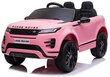 Kahekohaline elektriauto Lean Range Rover Evoque, roosa цена и информация | Laste elektriautod | hansapost.ee