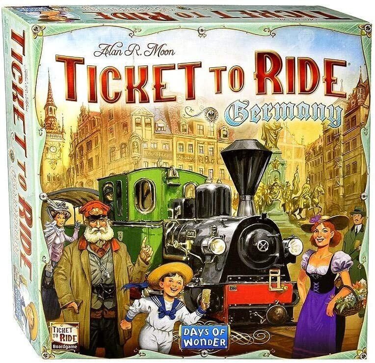 Lauamäng Ticket to Ride: Germany, EN hind ja info | Lauamängud ja mõistatused perele | hansapost.ee