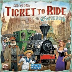 Lauamäng Ticket to Ride: Germany, EN hind ja info | Lauamängud ja mõistatused perele | hansapost.ee