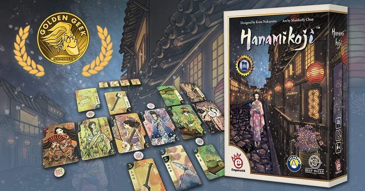 Lauamäng Hanamikoji, EN цена и информация | Lauamängud ja mõistatused perele | hansapost.ee