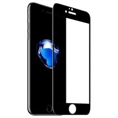 Karastatud klaas raamiga Fusion Full Glue 5D Apple iPhone SE (2022), must hind ja info | Ekraani kaitseklaasid ja kaitsekiled | hansapost.ee