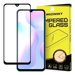 Защитное стекло дисплея Wozinsky 5D адаптирован к чехлу Xiaomi Redmi 9A/9C/9I/9AT черное цена и информация | Защитные пленки для телефонов | hansapost.ee