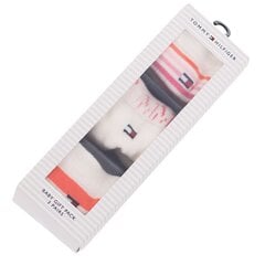 Tommy Hilfiger beebi sokid 3pk kinkekarbis, roosa цена и информация | Колготки, носочки для новорожденных | hansapost.ee