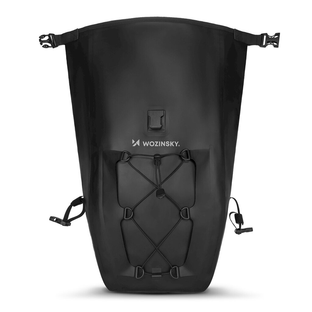 Wozinsky waterproof bicycle bag trunk pannier 25l 2in1 black (WBB24BK) hind ja info | Rattakotid ja telefonikotid | hansapost.ee