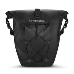 Wozinsky waterproof bicycle bag trunk pannier 25l 2in1 black (WBB24BK) цена и информация | Сумки, держатели для телефонов | hansapost.ee