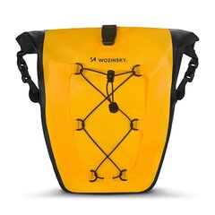 Wozinsky waterproof bicycle bag trunk pannier 25l yellow (WBB24YE) цена и информация | Сумки, держатели для телефонов | hansapost.ee