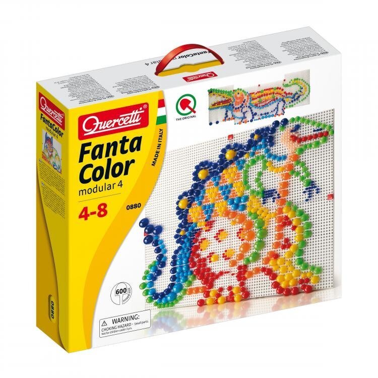 Mosaiik FantaColor Modular 4 Quercetti, 0880 цена и информация | Arendavad laste mänguasjad | hansapost.ee