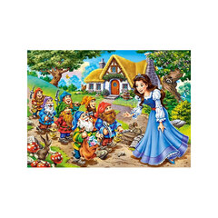 Puzzle 120 Snow White and the Seven Dwarfs 13401 hind ja info | Pusled lastele ja täiskasvanutele | hansapost.ee