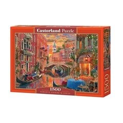 Puzzle 1500 elements Romantic Evening in Venice hind ja info | Pusled lastele ja täiskasvanutele | hansapost.ee