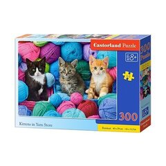 Puzzle 300 pieces Kittens in Yarn hind ja info | Pusled lastele ja täiskasvanutele | hansapost.ee