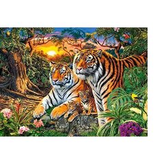 Пазл Семья тигров, 2000 деталей  цена и информация | Пазлы | hansapost.ee