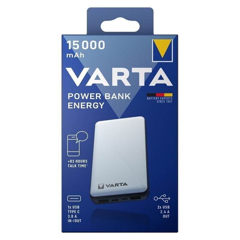 Akupank Varta Energy 15000mAh цена и информация | Akupangad | hansapost.ee