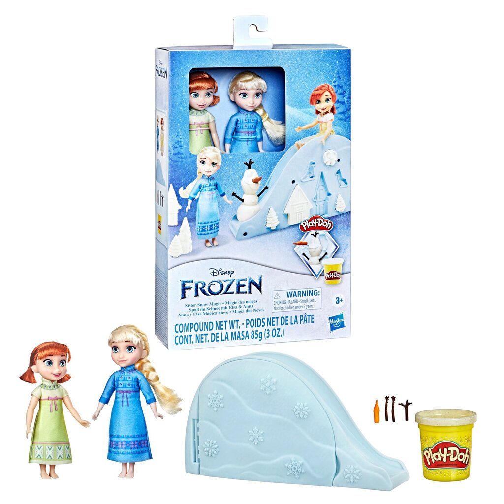 Komplekt plastiliiniga, Lumekuninganna 5 (Frozen), 28 cm hind ja info | Arendavad laste mänguasjad | hansapost.ee