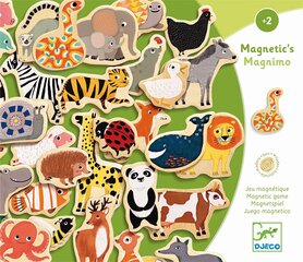 Puidust magnetid - Magnimo (36 osa), Djeco, DJ03124 hind ja info | Arendavad laste mänguasjad | hansapost.ee