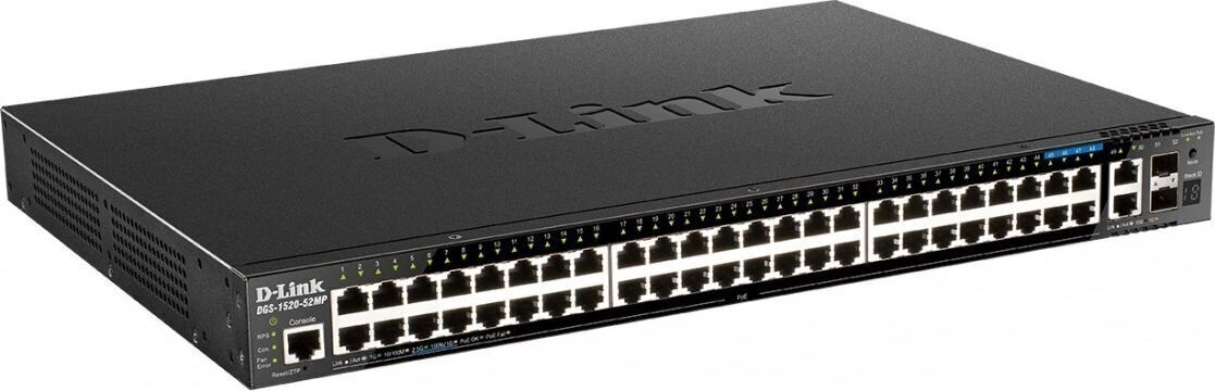 Ruuter D-Link DGS-1520-52 цена и информация | Võrgulülitid | hansapost.ee