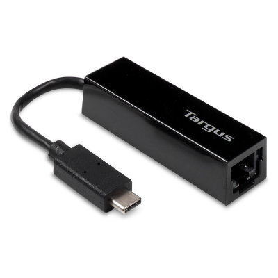 Targus - USB-C to Gigabit Ethernet Adaptor Black цена и информация | USB adapterid ja jagajad | hansapost.ee