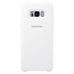 Samsung Silikoonkate EF-PG955TW Galaxy S8+ valge hind ja info | Telefonide kaitsekaaned ja -ümbrised | hansapost.ee