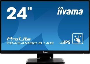 Monitor Iiyama T2454MSC-B1AG цена и информация | Мониторы | hansapost.ee