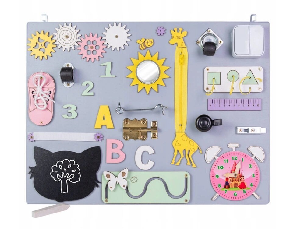 Puutetundlik tahvel 3Toysm, roosa, 50 x 37,5 cm цена и информация | Arendavad laste mänguasjad | hansapost.ee