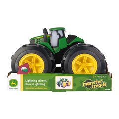 Mängutraktor valgustatud ratastega John Deere, 46644 цена и информация | John Deere Игрушки | hansapost.ee