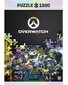 Pusle Overwatch Heroes Collage, 1500 d. цена и информация | Pusled lastele ja täiskasvanutele | hansapost.ee