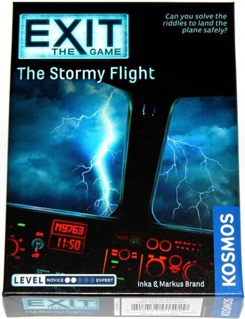 Lauamäng Exit: The Game – The Stormy Flight, EN hind ja info | Lauamängud ja mõistatused perele | hansapost.ee