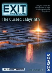 Lauamäng Exit: The Game – The Cursed Labyrinth, EN цена и информация | Настольные игры | hansapost.ee
