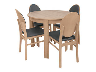 Столовый комплект BRW Bernardin, коричневый цена и информация | Комплекты мебели для столовой | hansapost.ee
