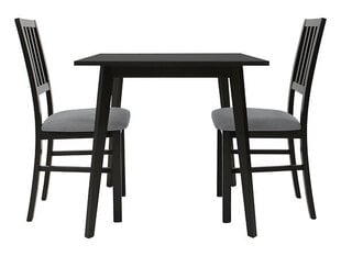 Столовый комплект BRW Asti, черный цена и информация | Комплекты мебели для столовой | hansapost.ee