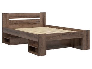 Кровать BRW Nepo Plus 160x200см, коричневая цена и информация | Кровати | hansapost.ee