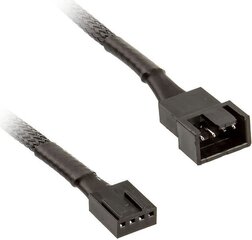 Akasa AK-0010, 4-pin PWM, 0.3 m hind ja info | Juhtmed ja kaablid | hansapost.ee