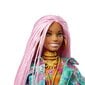 Barbie® Extra nukk - Pink Braids GXF09 цена и информация | Mänguasjad tüdrukutele | hansapost.ee