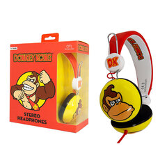 Juhtmega kõrvapealsed kõrvaklapid lastele OTL Kids :Super Mario - Donkey Kong hind ja info | Kõrvaklapid | hansapost.ee