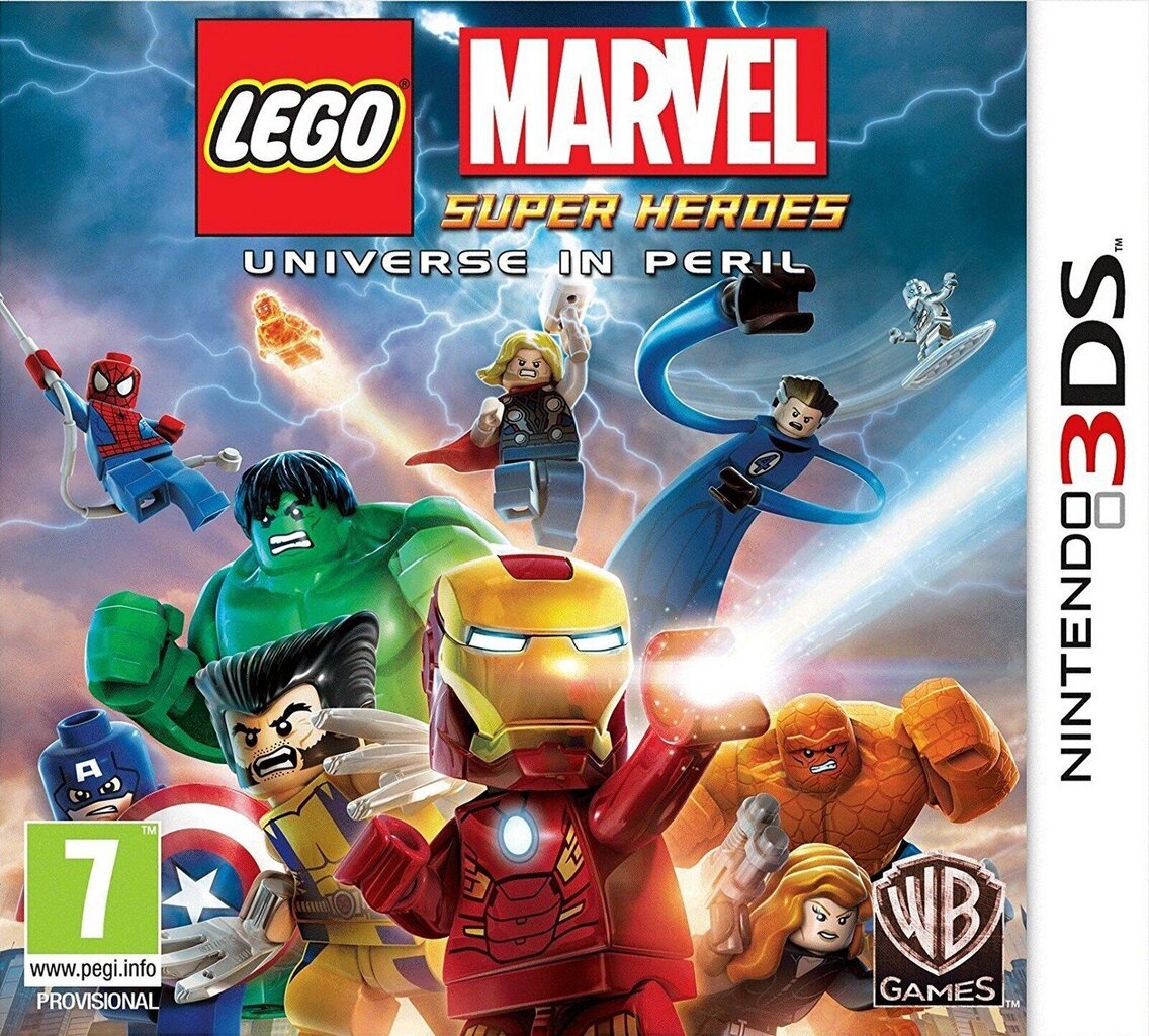 3DS LEGO Marvel Super Heroes: Universe In Peril цена и информация | Konsooli- ja arvutimängud | hansapost.ee