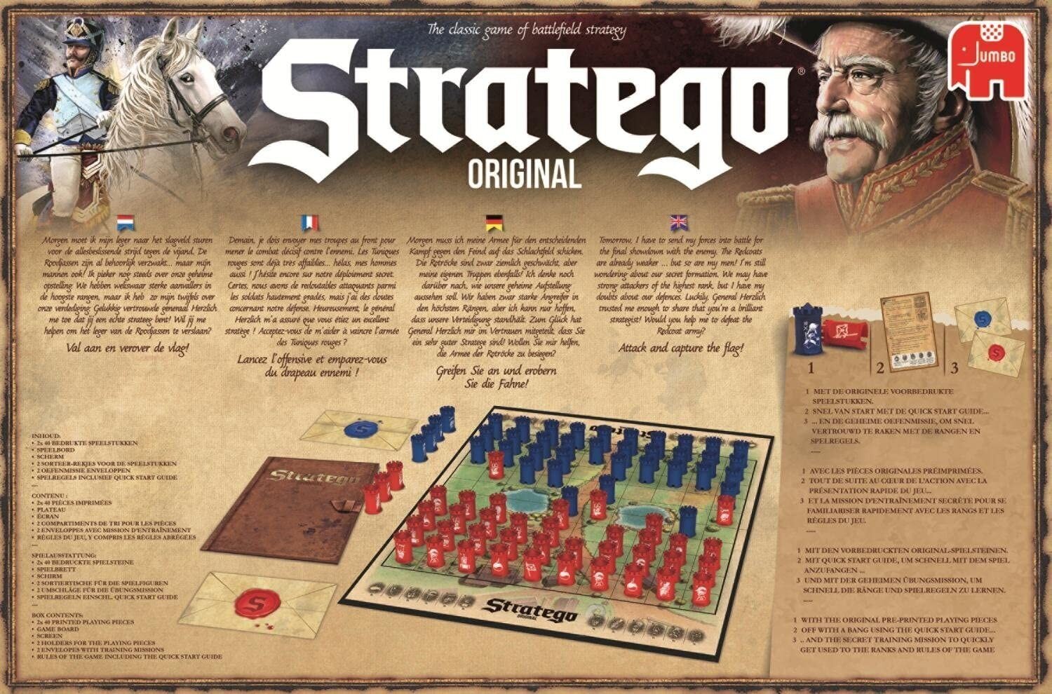 Lauamäng Stratego Original, EN цена и информация | Lauamängud ja mõistatused perele | hansapost.ee