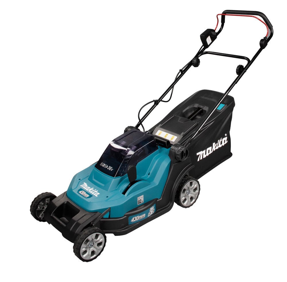 Juhtmevaba muruniiduk Makita DLM432CT2; 2x18 V; 2x5,0 Ah aku hind ja info | Muruniidukid | hansapost.ee