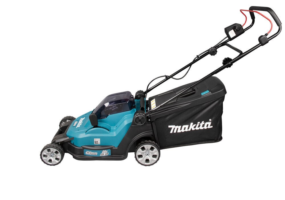 Juhtmevaba muruniiduk Makita DLM432CT2; 2x18 V; 2x5,0 Ah aku цена и информация | Muruniidukid | hansapost.ee