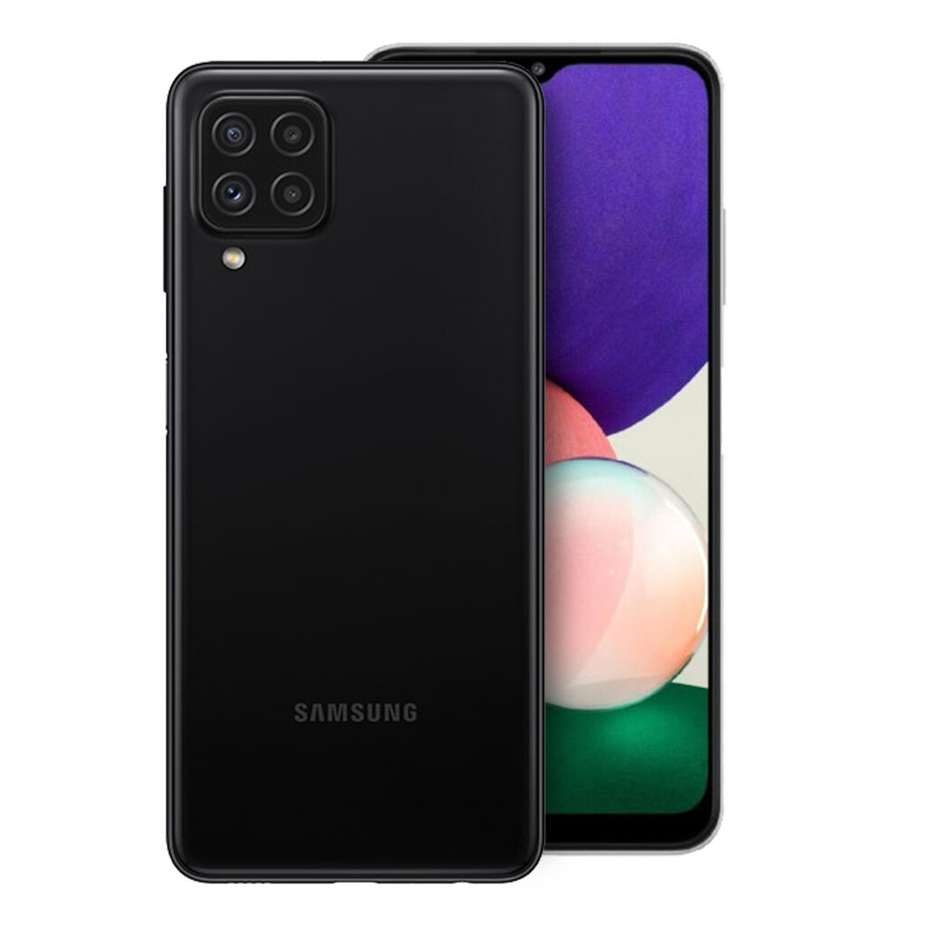 PURO telefonile Samsung Galaxy A22 4G, läbipaistev цена и информация | Telefonide kaitsekaaned ja -ümbrised | hansapost.ee