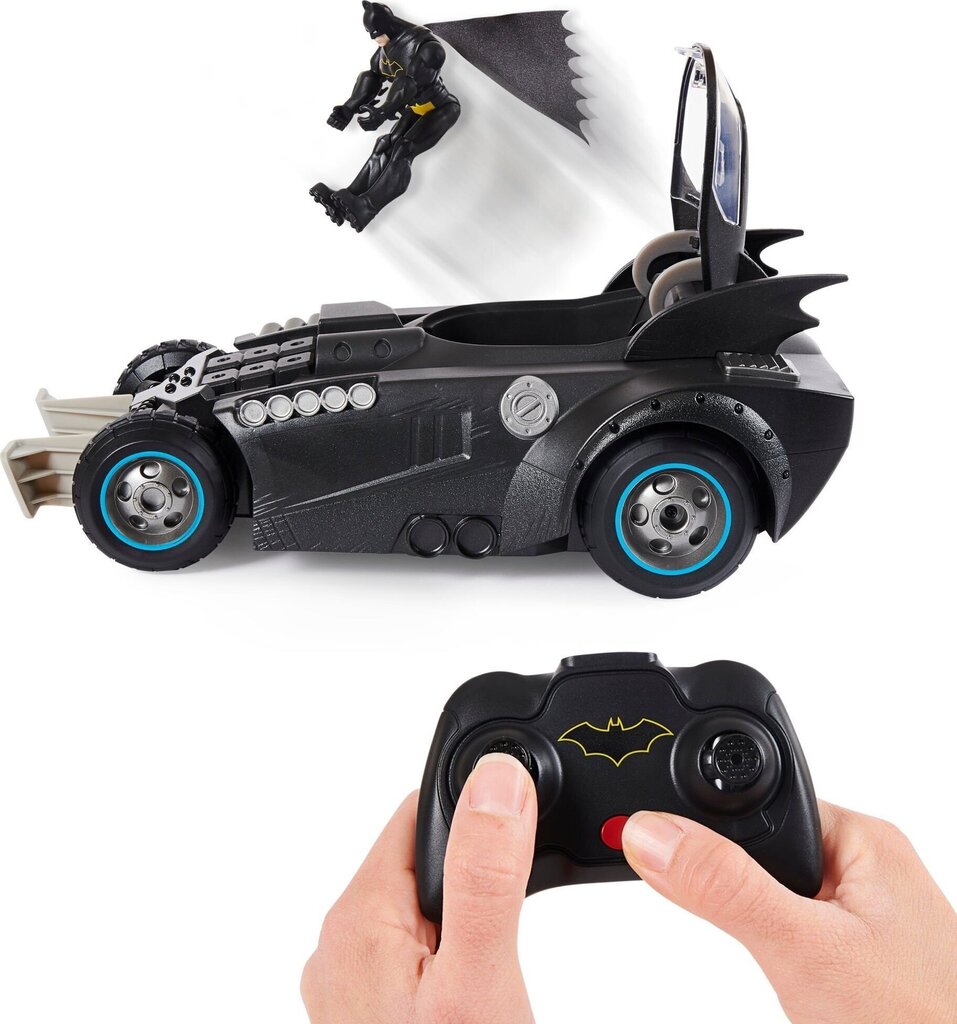Kaugjuhitav auto figuuriga Spin Master Batman Batmobile цена и информация | Mänguasjad poistele | hansapost.ee