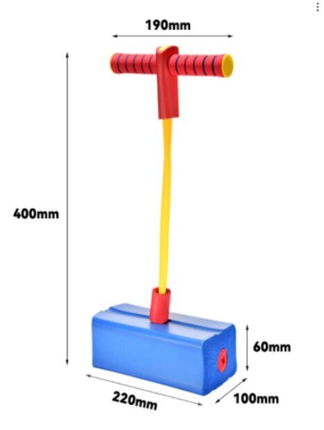 Pogo pulk ristkülikukujulise põhjaga цена и информация | Ranna- ja õuemänguasjad | hansapost.ee