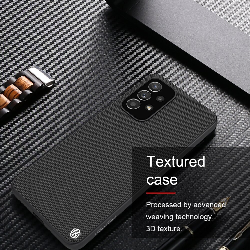 Nillkin Textured Hard Case for Samsung Galaxy A33 5G must hind ja info | Telefonide kaitsekaaned ja -ümbrised | hansapost.ee