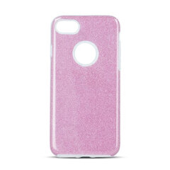 Glitter 3in1 case for iPhone X / iPhone XS pink цена и информация | Чехлы для телефонов | hansapost.ee
