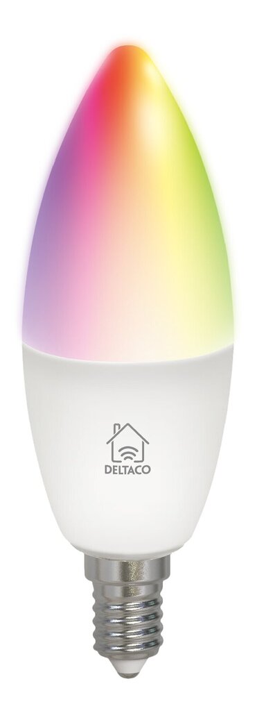 Nutipirn Deltaco Smart Home LED, E14, 5W, 220-240V, RGB, 3tk. price and information | Lambipirnid ja LED-pirnid | hansapost.ee