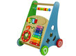 Värvikas puidust käimistugi, geomeetrilised kujud, helmed hind ja info | Beebide mänguasjad | hansapost.ee