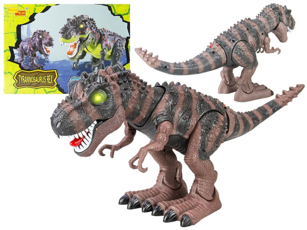 Interaktiivne dinosaurus – Tyrannousaurus Rex, pruun цена и информация | Mänguasjad tüdrukutele | hansapost.ee